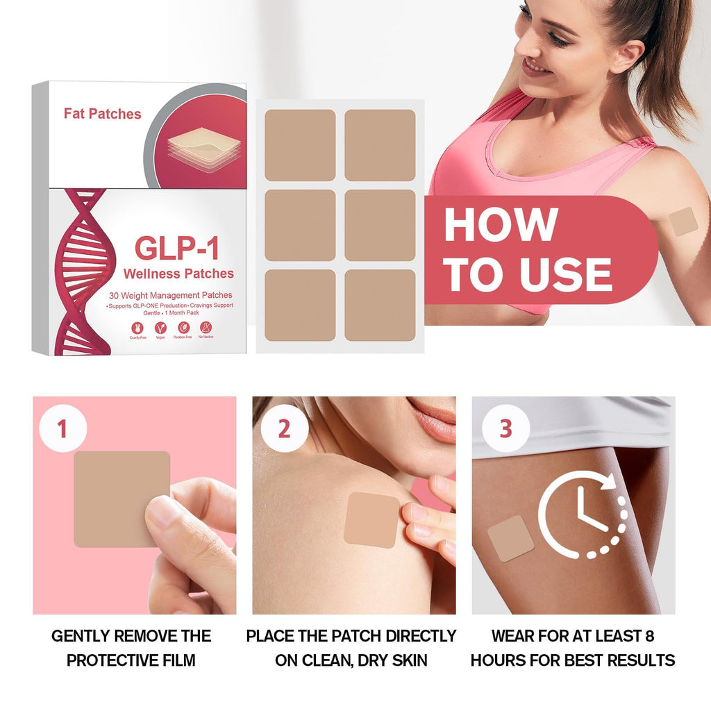RejuvaCare Ozem Patch | 2025 New Ozempatch | Natural Body Patch for Men & Women - 30 Count