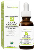 RejuveNaturals Oil of Oregano – USDA Organic 1 fl oz (30 ml) Immune Support Drops | Gluten Free, Vegan & Non-GMO