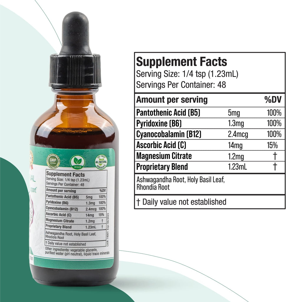 Rejuvica Health Active Adrenal - Advanced Adrenal Support Tincture