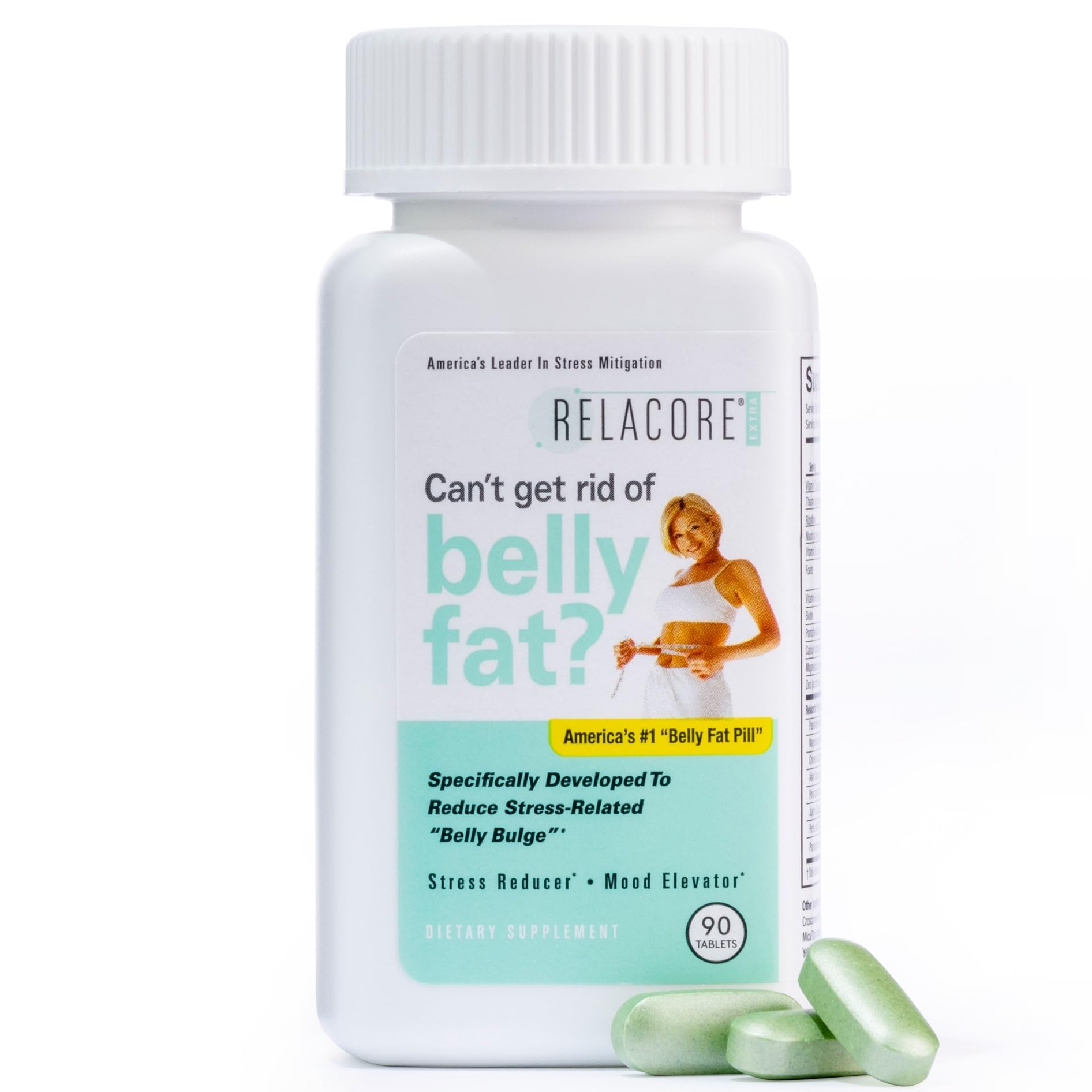 Relacore Extra Max Strength for Women - Cortisol Support & Belly Fat Reduction