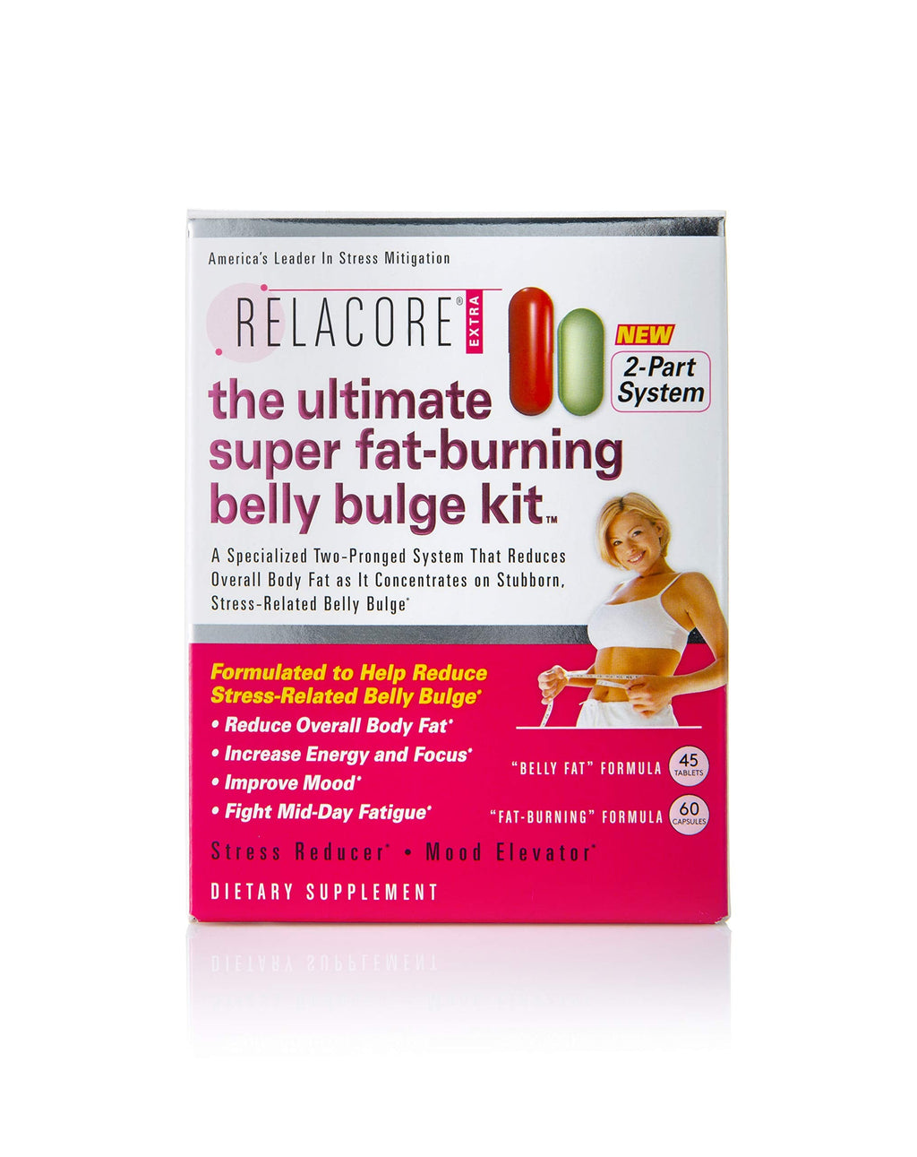 Relacore Ultimate Belly Bulge Kit – Two-Pronged Fat-Burning & Stress Relief (15-Day)