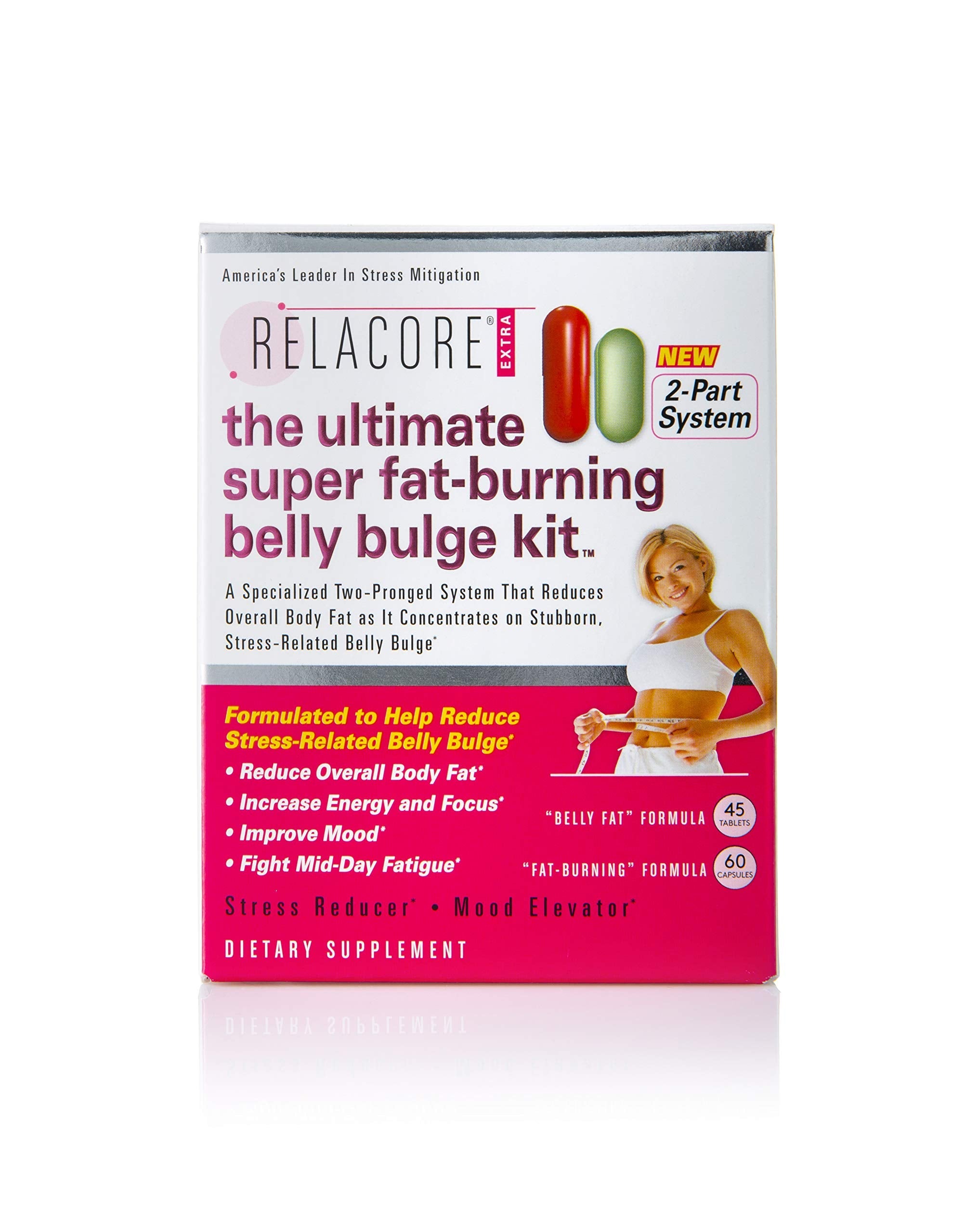 Relacore Ultimate Belly Bulge Kit – Two-Pronged Fat-Burning & Stress Relief (15-Day)