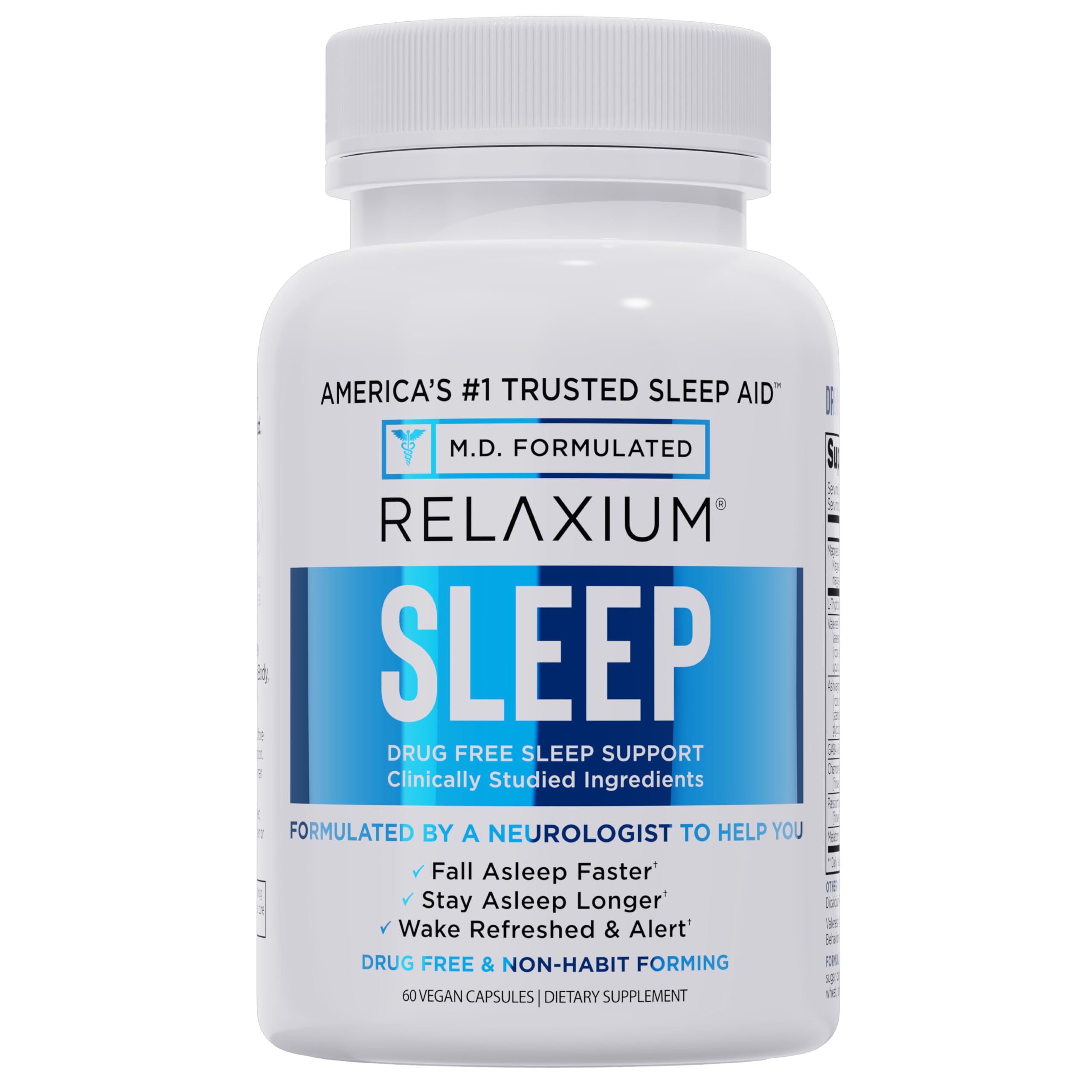 Relaxium Sleep Aid - Melatonin & Magnesium Glycinate