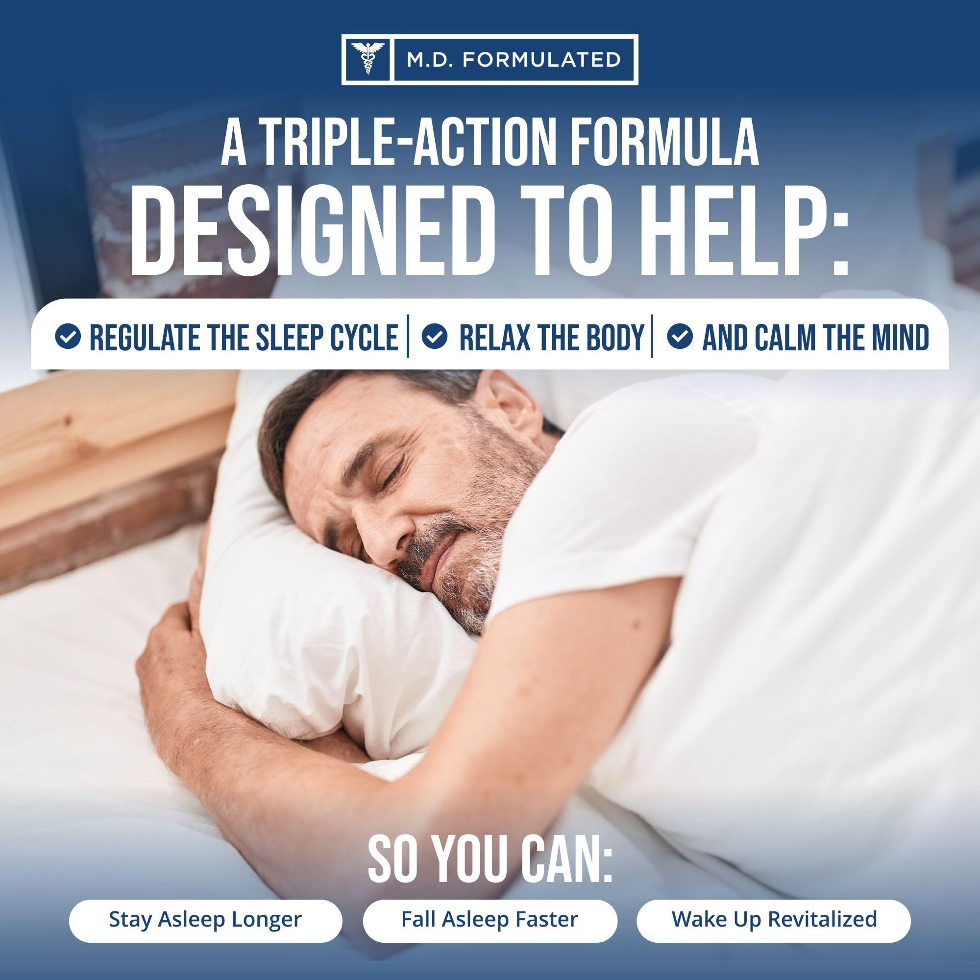 Relaxium Sleep Aid – Non-Habit Sleep Support for Adults | 60 Capsules
