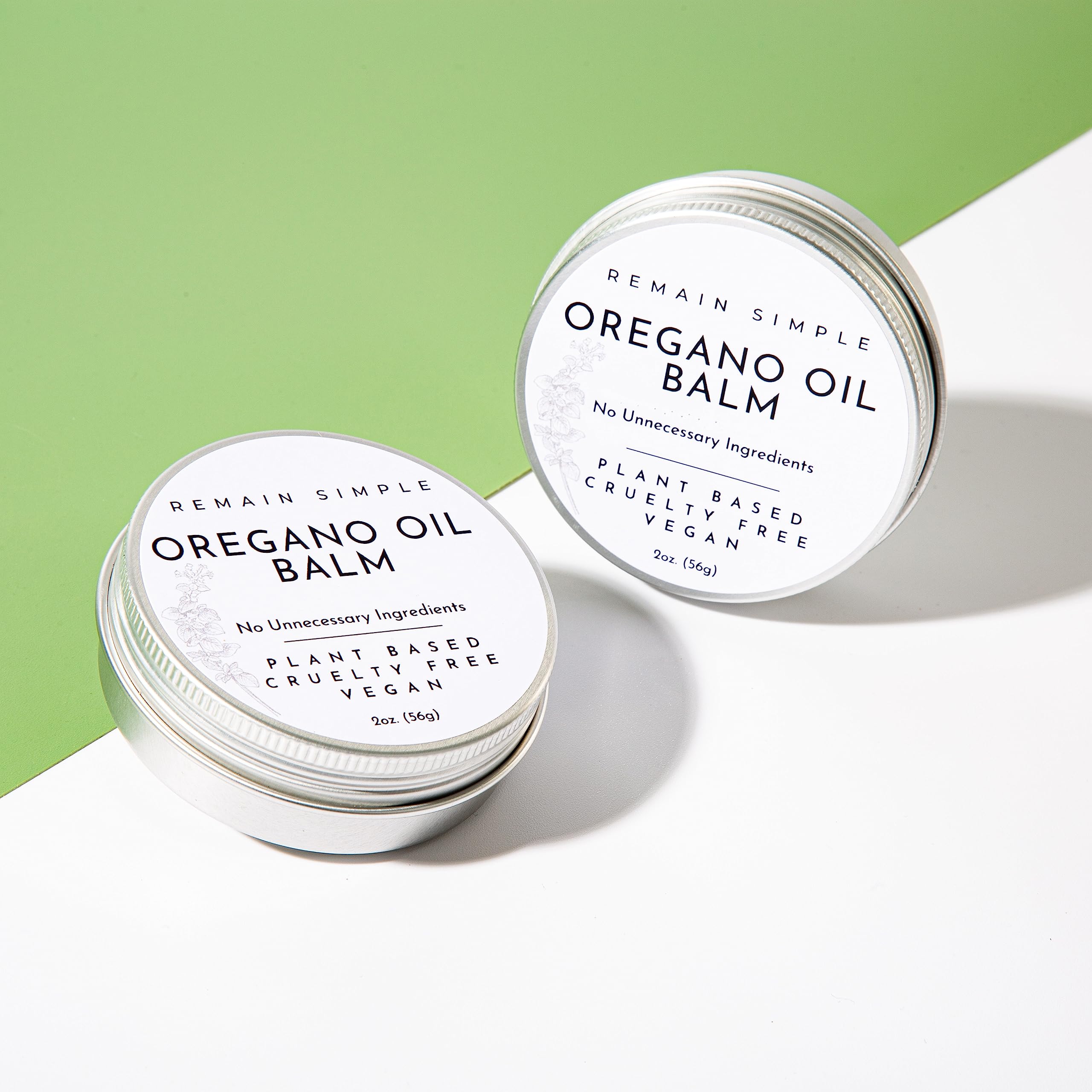 Remain Simple Oregano Oil Balm – All-Natural Skin Nourishment, USA Made