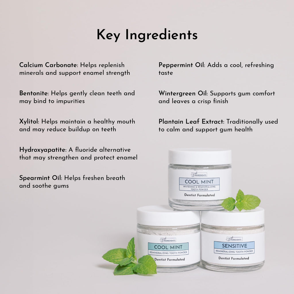Remineralizing Tooth Powder – Fluoride-Free, Vegan & Real Food