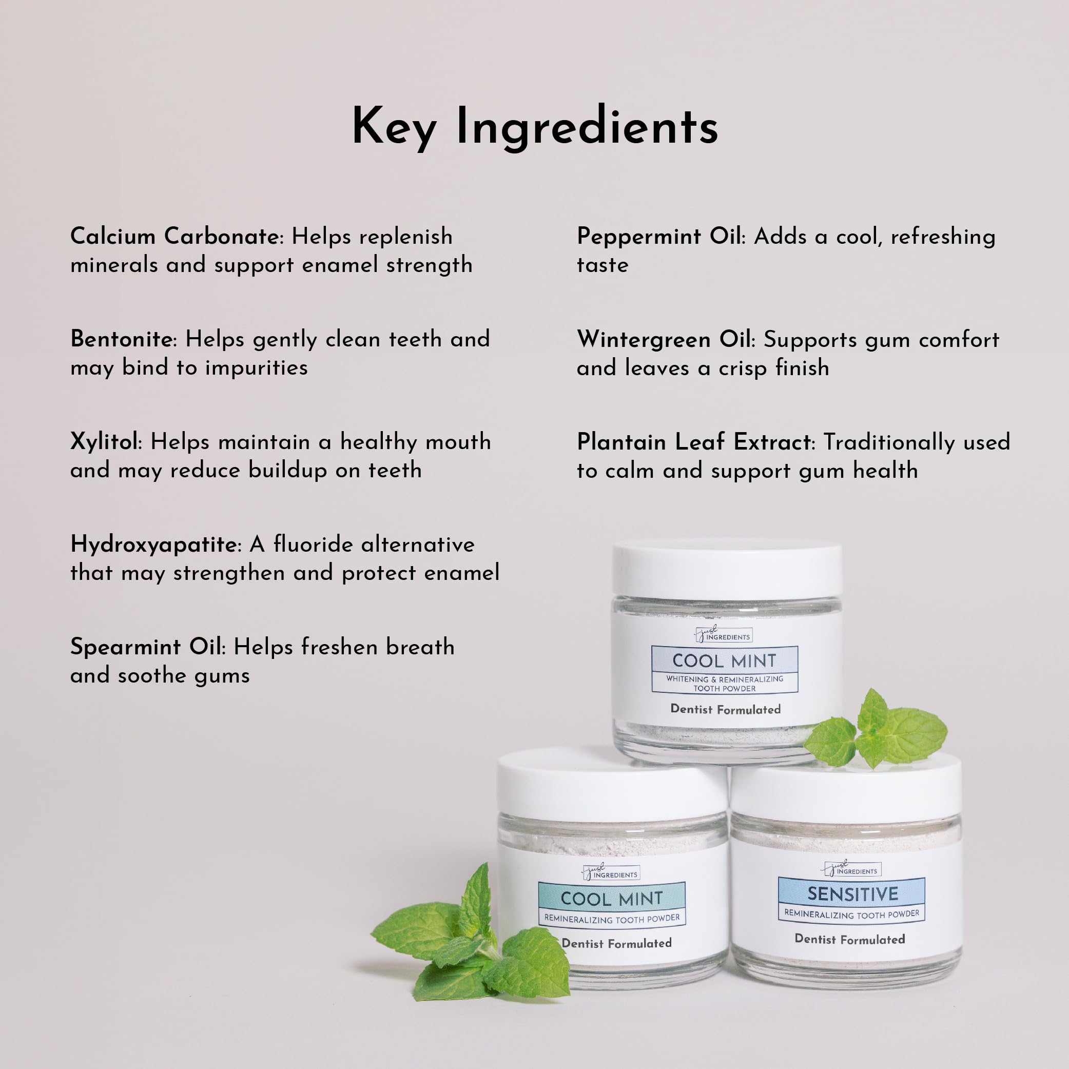 Remineralizing Tooth Powder – Fluoride-Free, Vegan & Real Food
