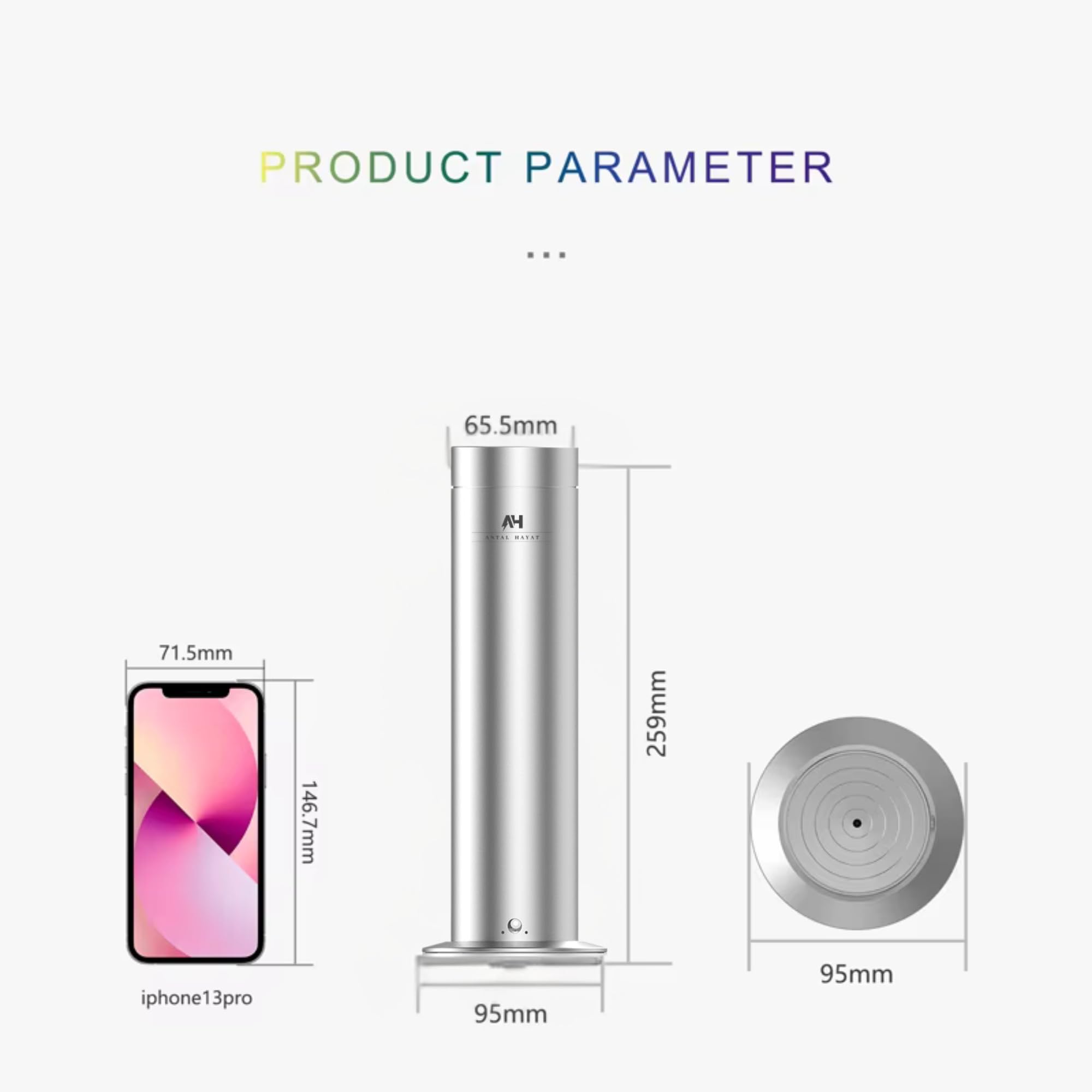 Electric Waterless Diffuser Starter Kit – 1000 sq ft Coverage + 5 Oils