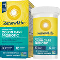 Renew Life Colon Care Probiotic - 80B CFU, 60 Veggie Capsules | Gluten Free, Dairy Free, Soy Free