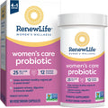 Renew Life Womens Probiotic Capsules - 60 Ct | Supports pH Balance, Vaginal, Urinary, Digestive & Immune Health, 25 Billion CFU, Dairy/Gluten/Soy Free