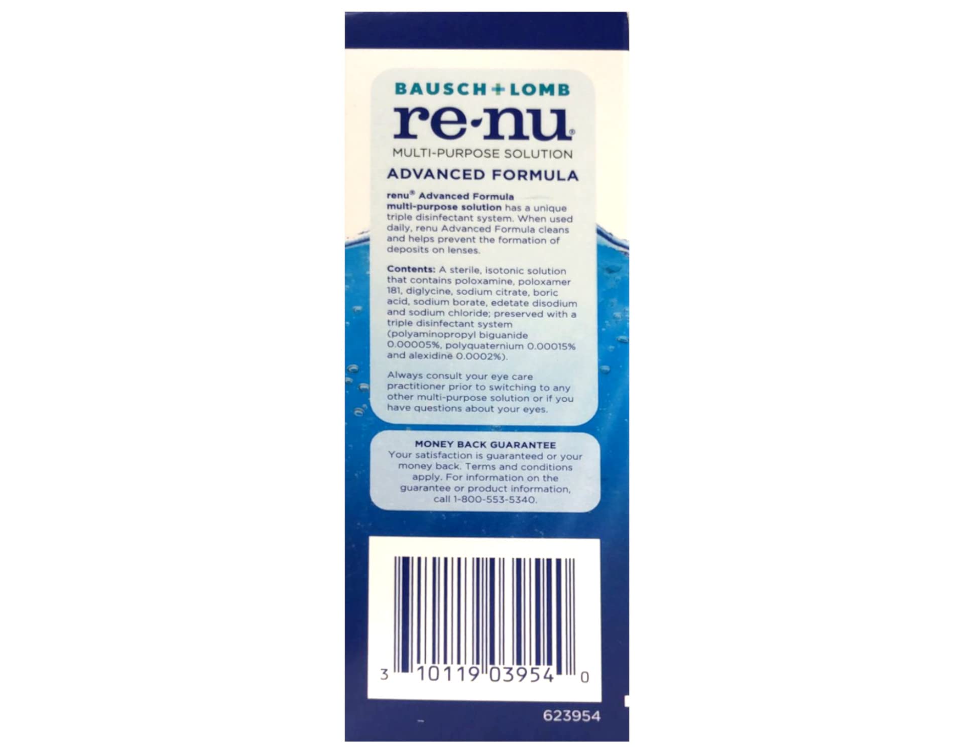 Renu Fresh Multi-Purpose Contact Lens Solution - 2 oz Travel Size (Pack of 4)