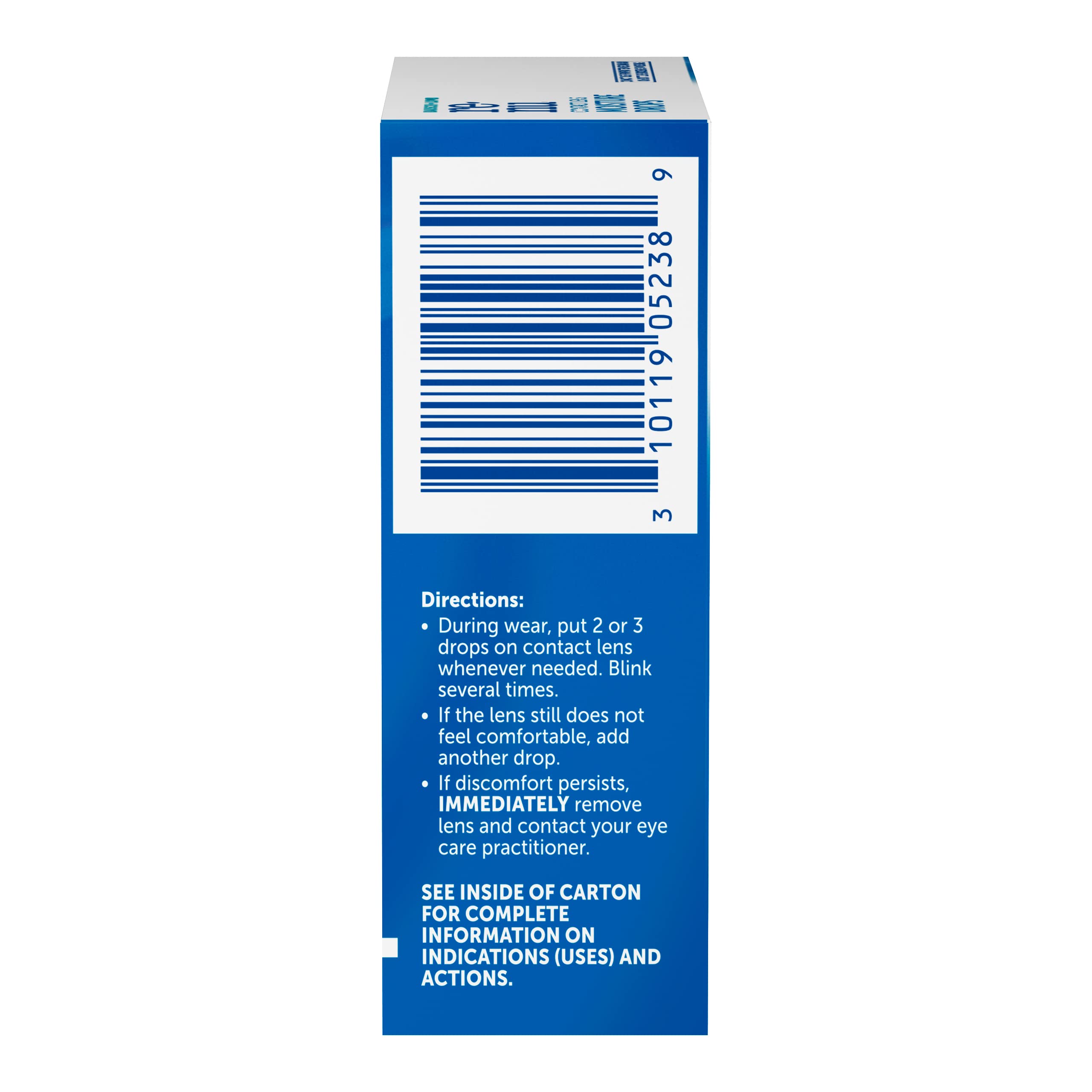 Renu Lubricant Eye Drops – Rewetting for Soft & Disposable Lenses (Pack of 2, 0.27 Fl Oz)