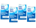 Eye Drops by Renu – Redness Relief & Dry Eyes, Lubricating & Rewetting Drops, 8 mL (Pack of 4)