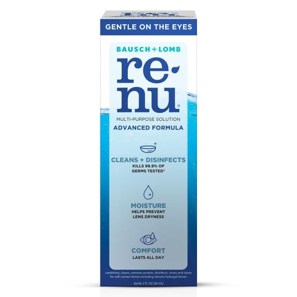 Renu Advanced Formula Multi-Purpose Solution – 2 oz Travel Pack (Pack of 2)