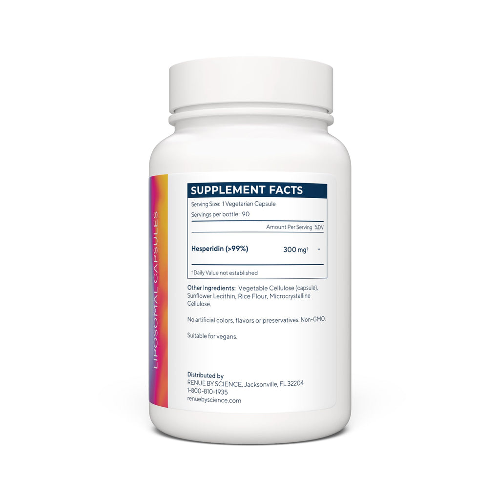Renue By Science Hesperidin – Liposomal, 90 Capsules, 300 mg/Serving, Made in USA