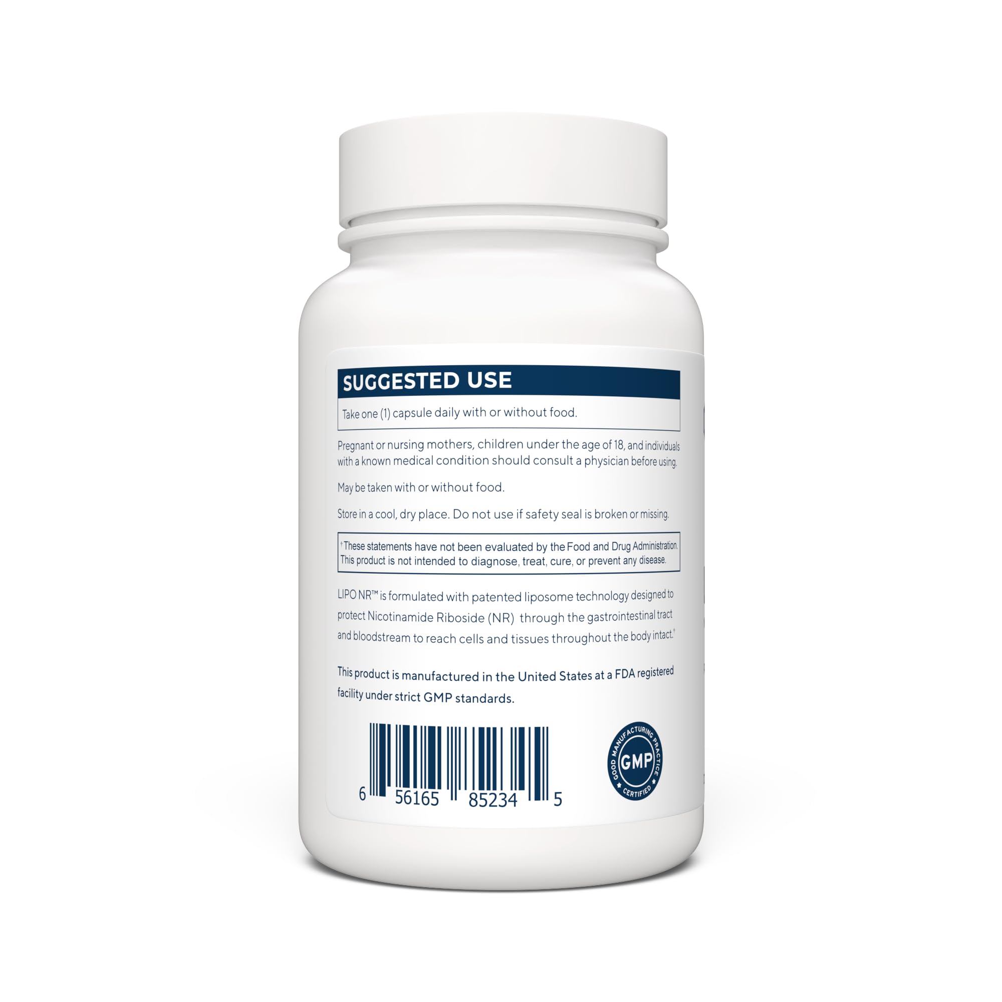 RENUE by Science Nicotinamide Riboside | Liposomal NAD Supplement | 90 Capsules | 300mg NR per Serving | Made in USA | Third-Party Tested