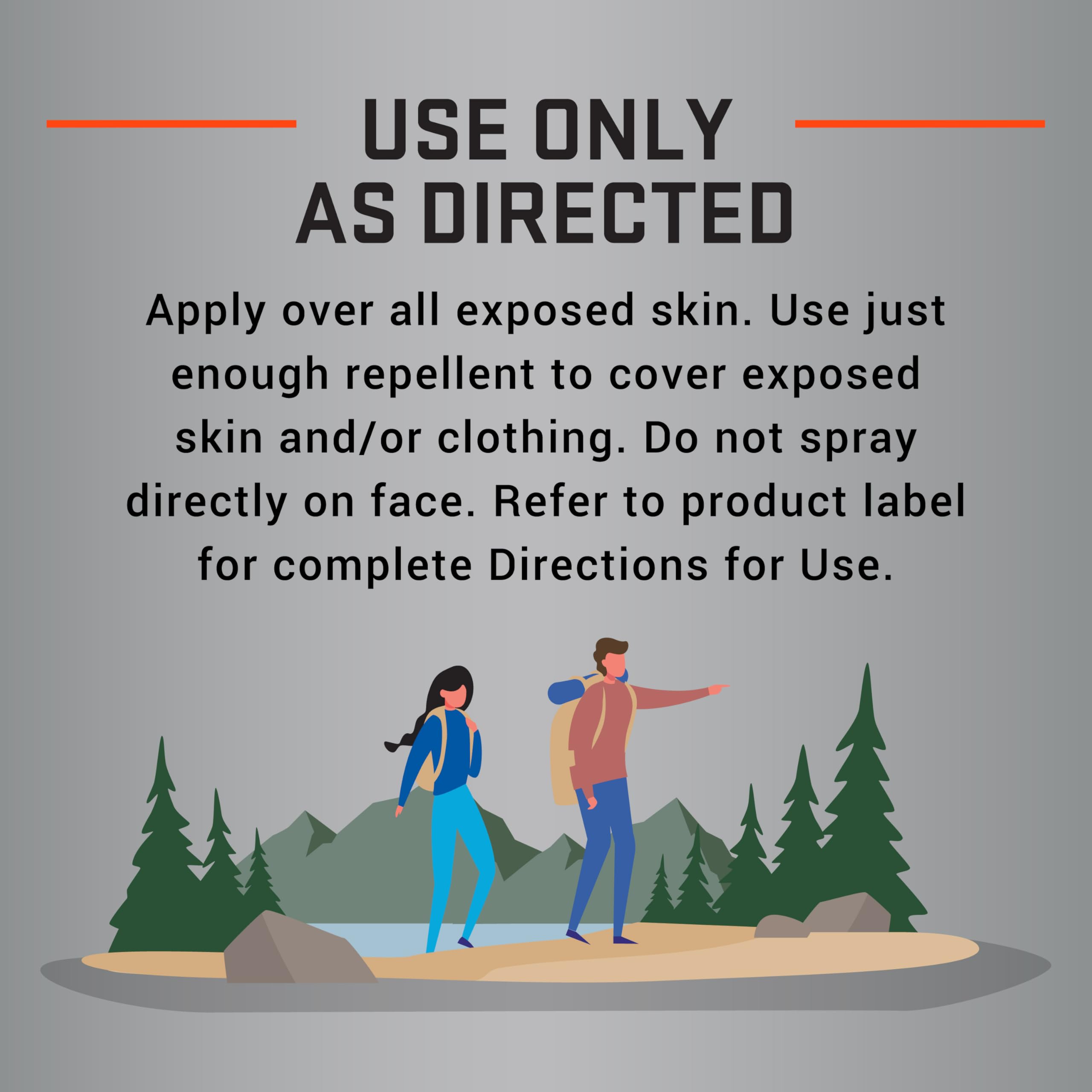 Repel 100 Insect Repellent – 4 oz, 98% DEET, 10-Hour Protection (Aerosol)