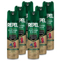 Repel Permethrin Clothing & Gear Insect Repellent – Aerosol Spray, 6.5 fl oz, Pack of 6