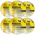 RESCUE Bach PASTILLES – Black Currant Stress Relief Lozenges (Homeopathic, 6-Pack)