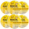 RESCUE Bach PASTILLES Lemon Flavor – Stress Relief Lozenges (6-Pack) | Homeopathic, Sugar & Gluten Free