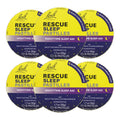 RESCUE Bach Sleep Pastilles – Melatonin-Free Black Currant Nighttime Lozenges (6 Pack)