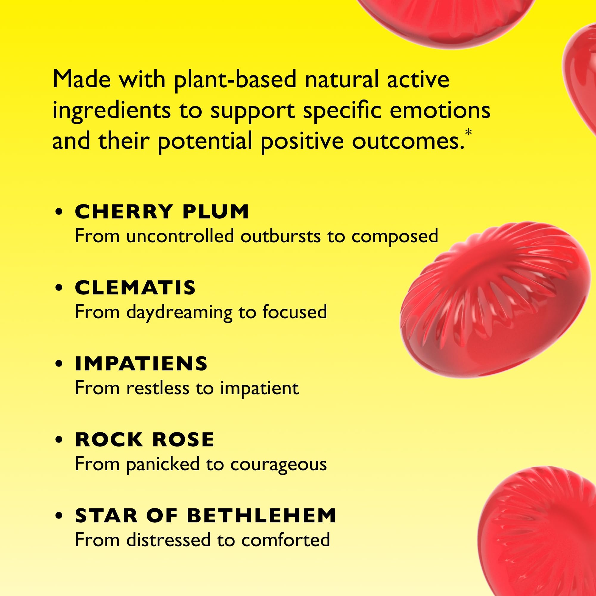 RESCUE Kids Pastilles – Natural Strawberry Stress Relief for Children | Calming Homeopathic Flower Essences