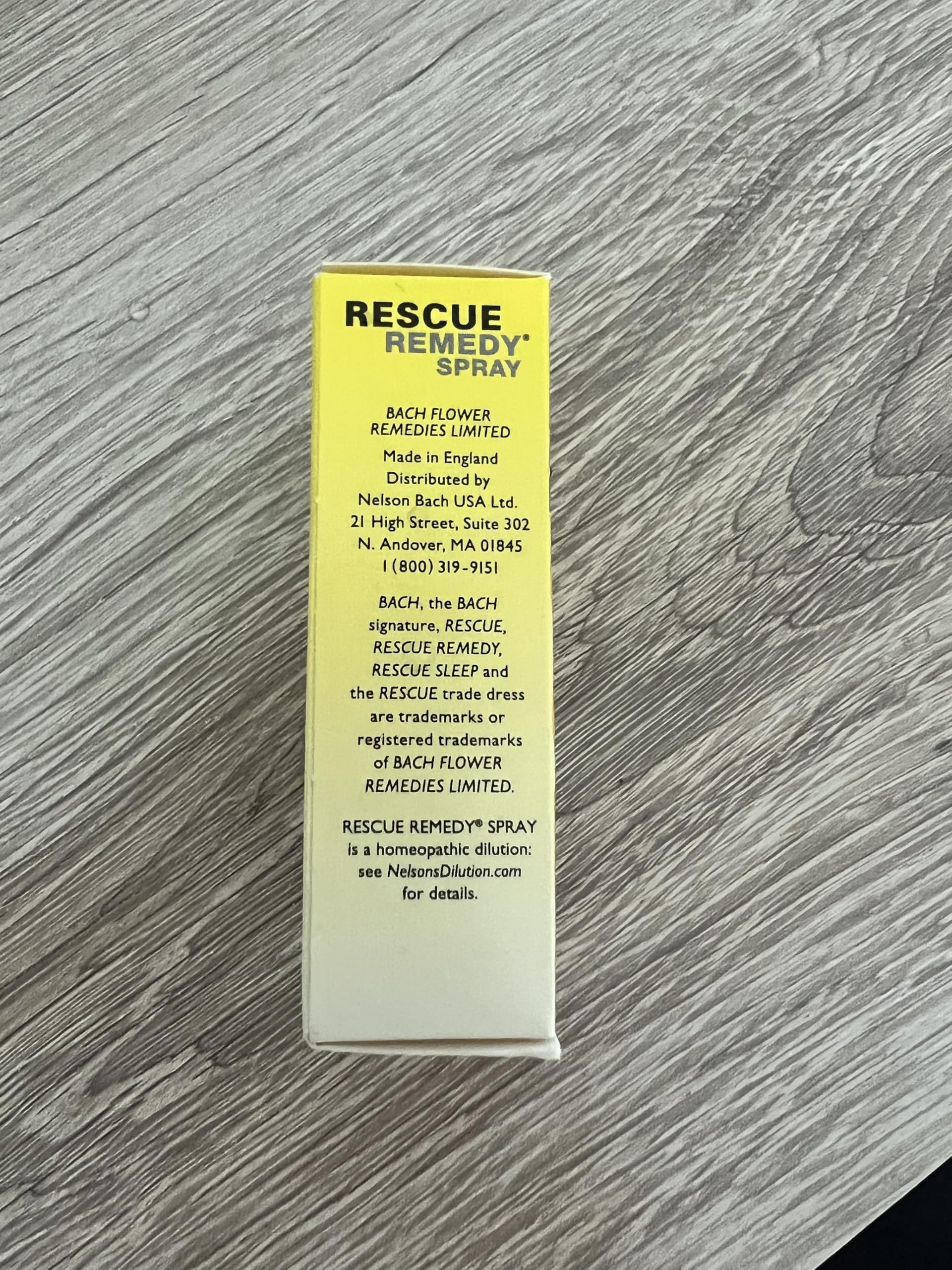 Rescue Remedy Spray 7 ml – Vegan, Non-Aerosol Pump