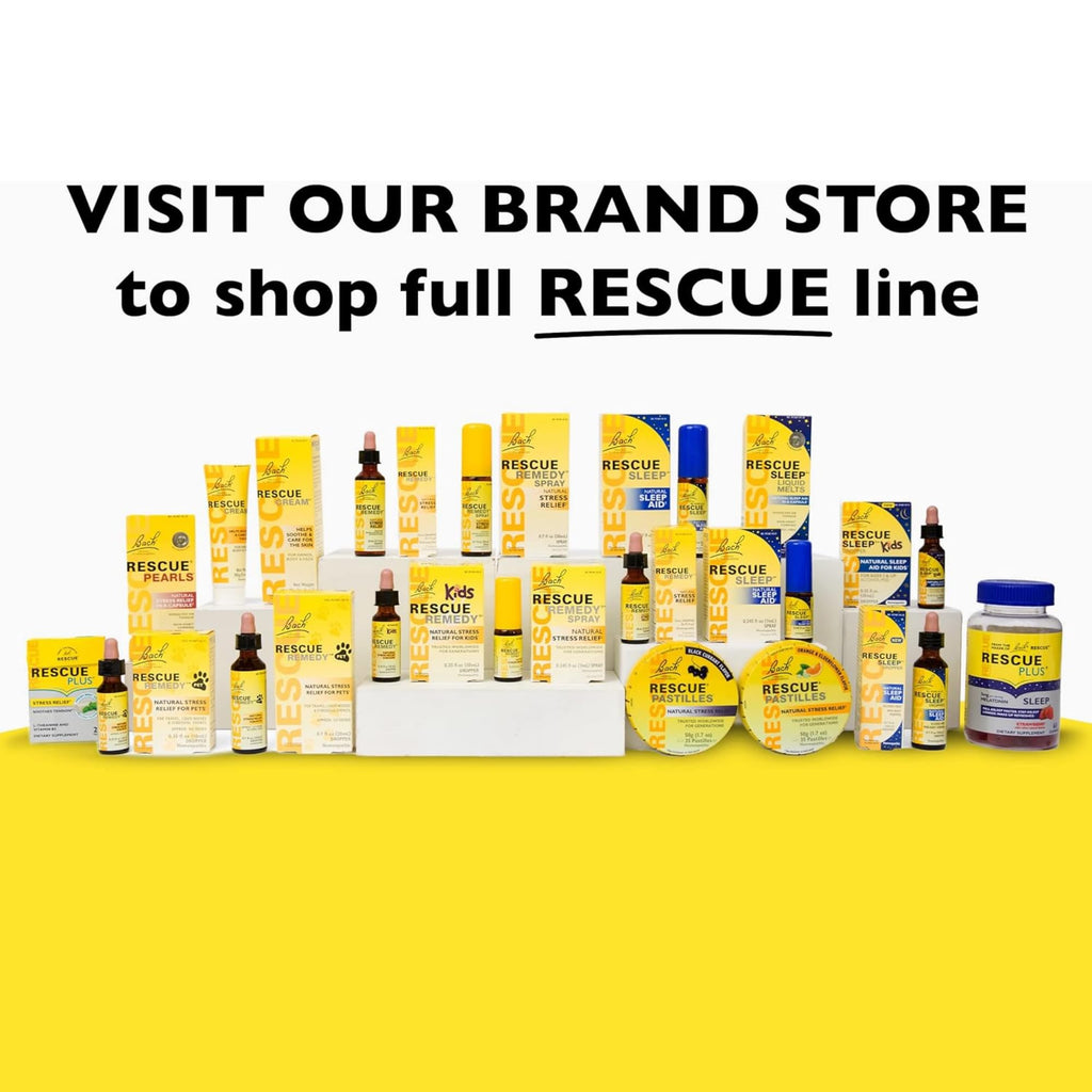 RESCUE REMEDY Dropper, 20mL – Natural Homeopathic Stress Relief