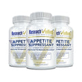 Research Verified Appetite Suppressant | Curb Cravings, Satiety, Metabolism - Pack of 3 (60 Capsules)