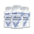 Research Verified Brain Booster – Nootropic for Memory & Focus, 180 Vegan Capsules (3 Bottles)