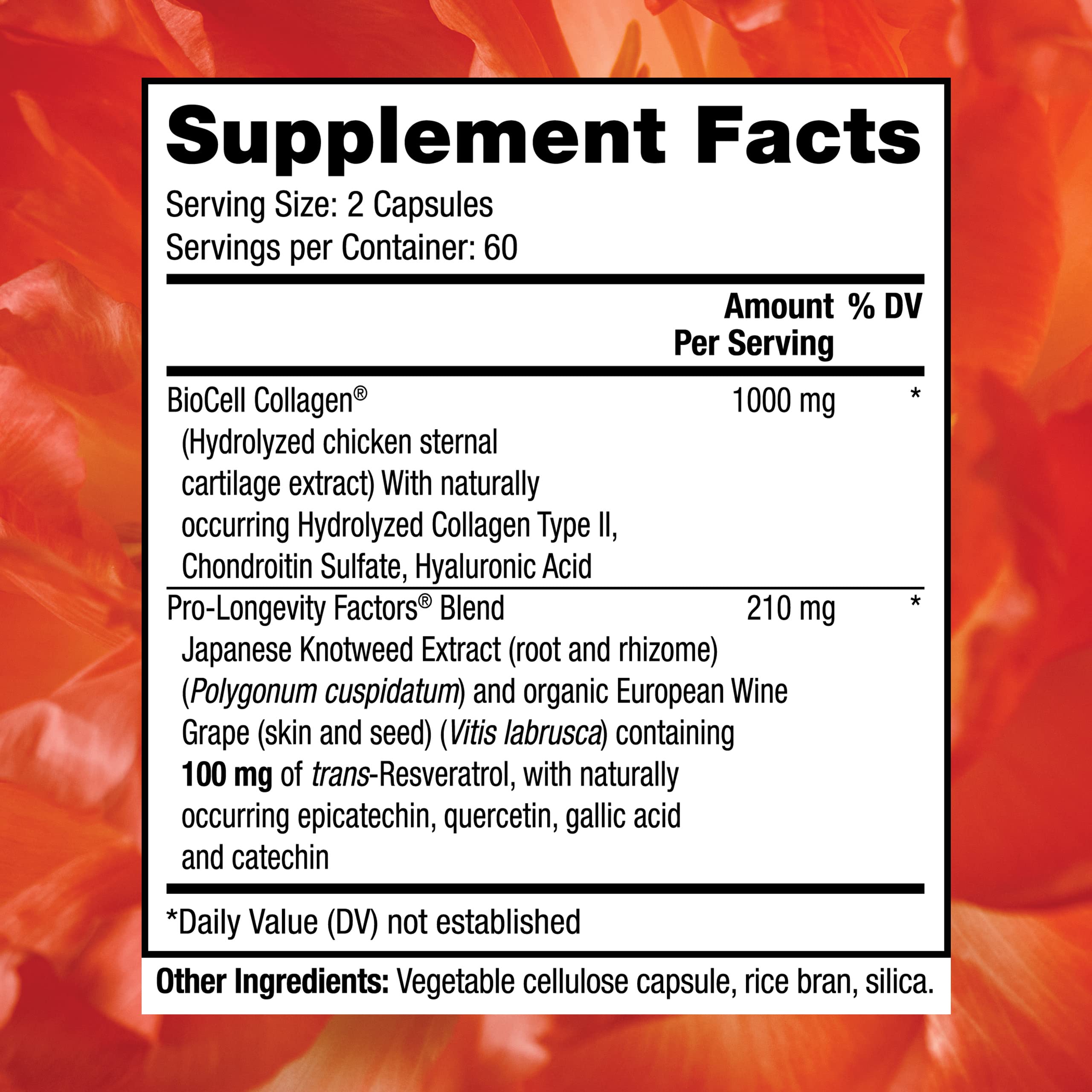 Reserveage Beauty Collagen Booster – Skin & Joint Support – 120 Capsules | Reserveage Nutrition