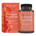 Reserveage Beauty Collagen Replenish - Collagen Booster & Supplement for Healthy Skin, Hair Growth | 120 Capsules (30 Servings)