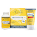 Researched Nutritionals Liposomal Glutathione 450mg + Colostrum & Mushrooms Immunity Duo