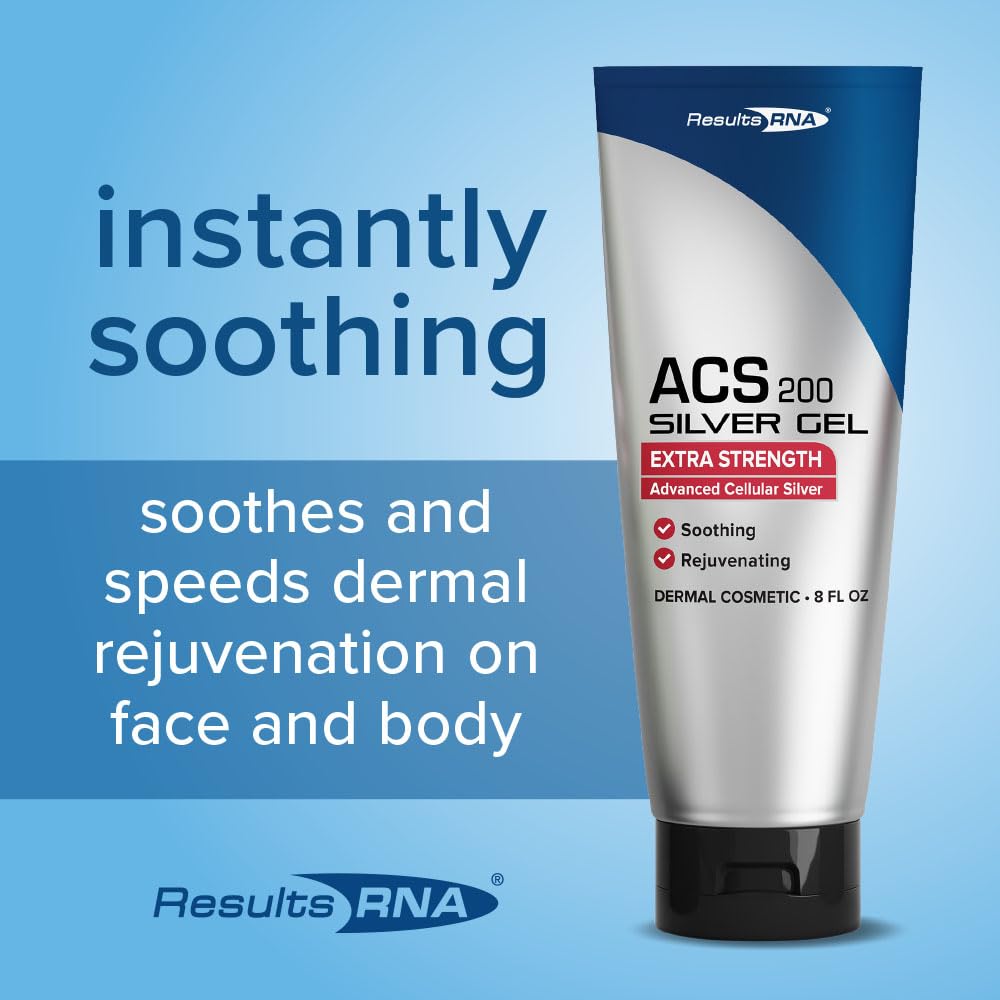 Results RNA ACS 200 Silver-Glutathione Gel – Wound Care Gel (8 oz)