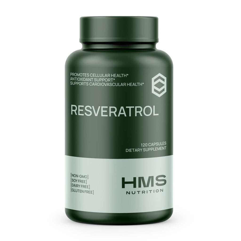 Resveratrol 1400mg 120 Capsules | High Potency Trans-Resveratrol, Antioxidants & Heart Health