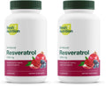 Resveratrol Supplement 750mg – Trans-Resveratrol, Extra Strength (90 Capsules, Pack of 2) – Vegan, Non-GMO, Gluten-Free