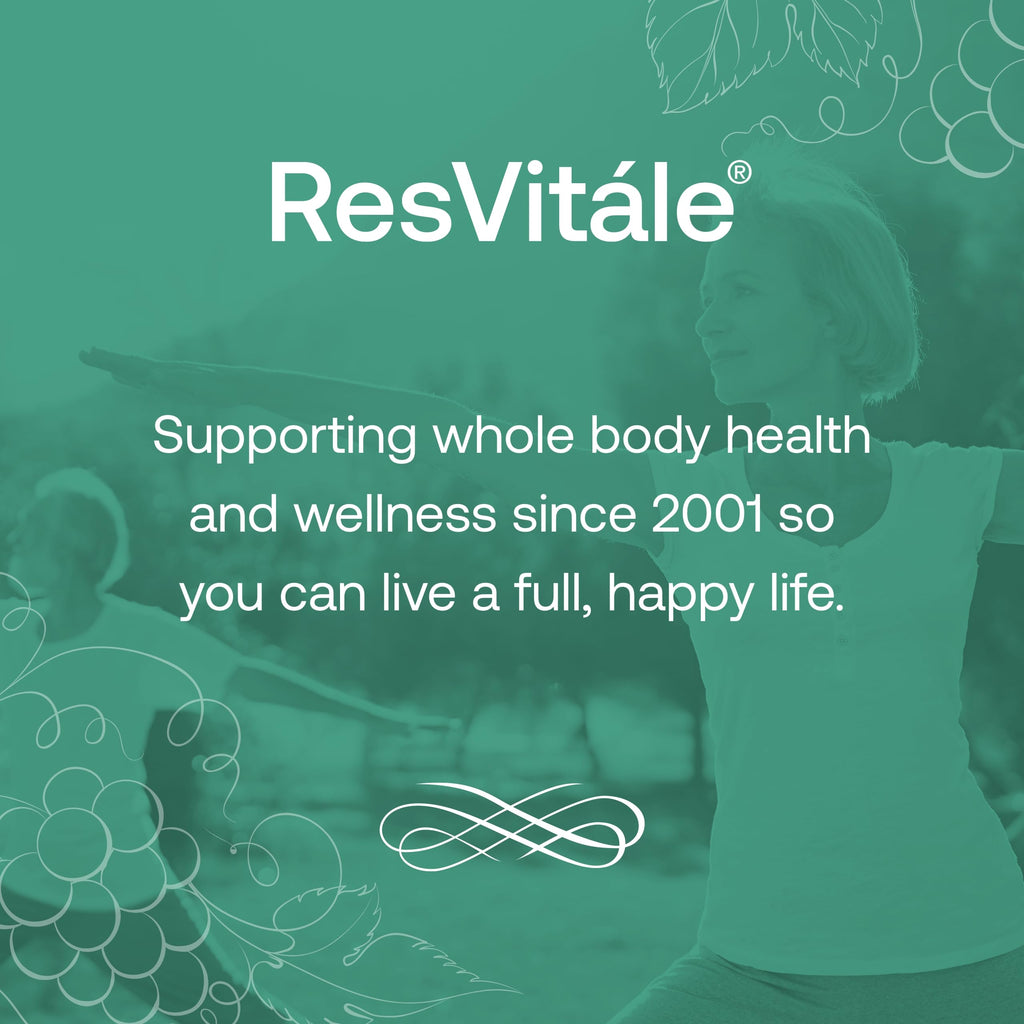 ResVitale Resveratrol 500 mg – 60 Veggie Capsules | Antioxidant & Immune Support