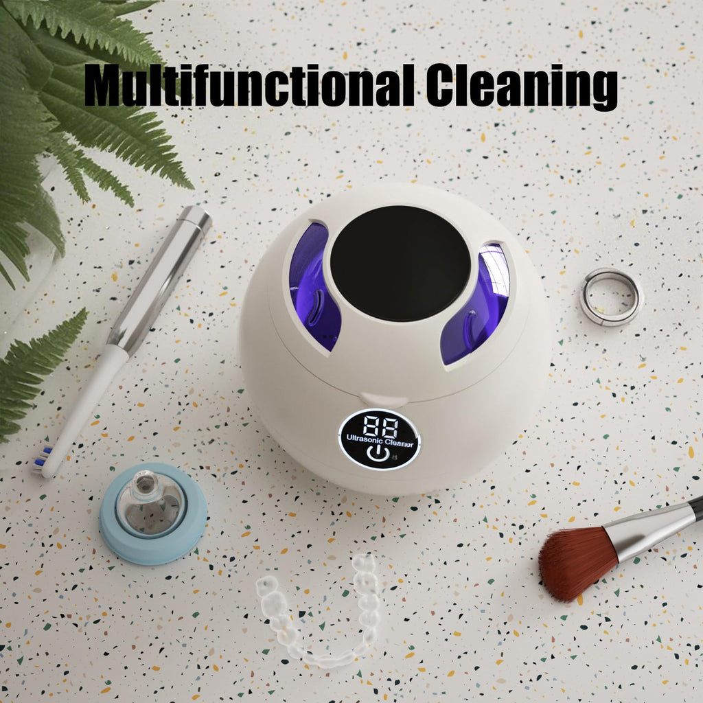 Retainer Cleaner Machine 45kHz Ultrasonic – 200ML, 3 Cleaning Modes