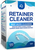 Retainer & Denture Cleaner Tablets – 120 Pcs (4 Months) for Aligners & Mouth Guards