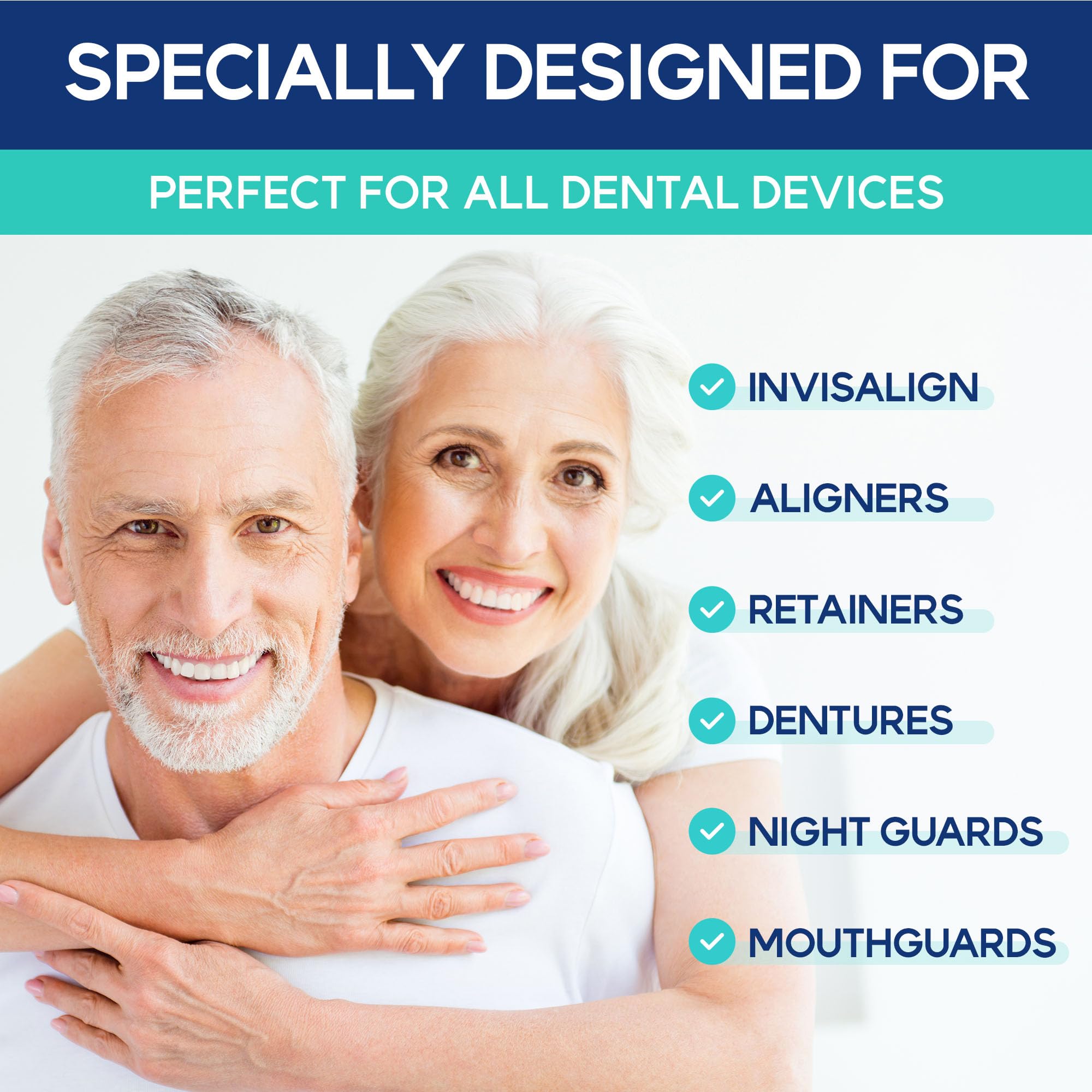 Difiney Anti Snoring Device Cleaner Tablets – Retainer & Invisalign Cleaner
