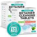 Retainer & Mouth Guard Cleaner Tablets – Mint Flavor, 300 Count