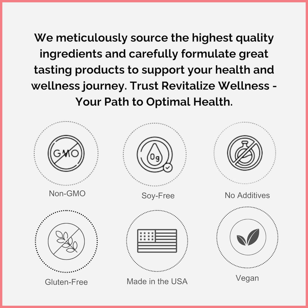 Revitalize Wellness Vitamin C Juice Powder – 1000 mg Vitamin C (Ascorbic Acid) per Serving | No Sugar Added | Strawberries & Cream | 120 Servings