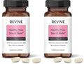 Healthy Skin, Hair & Nails Supplement by Revive Essential Oils – Patent Biotin, Ashwagha & Vitamins (Pack of 2)