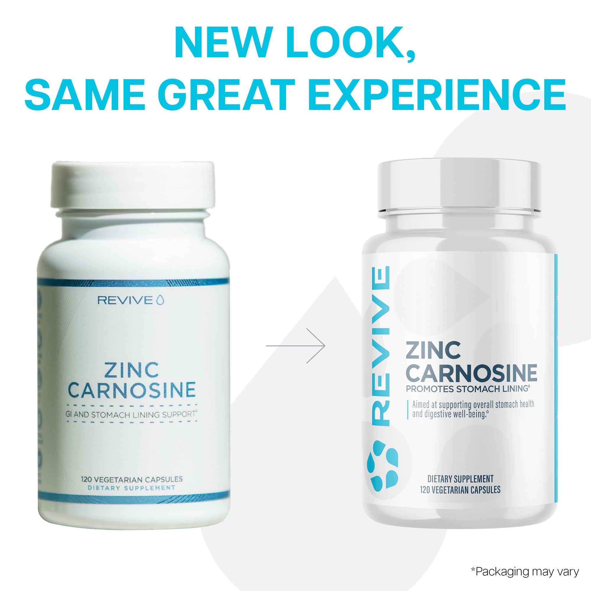 Revive MD Zinc Carnosine Supplement – Gut Health & Immune Support (120 Capsules)