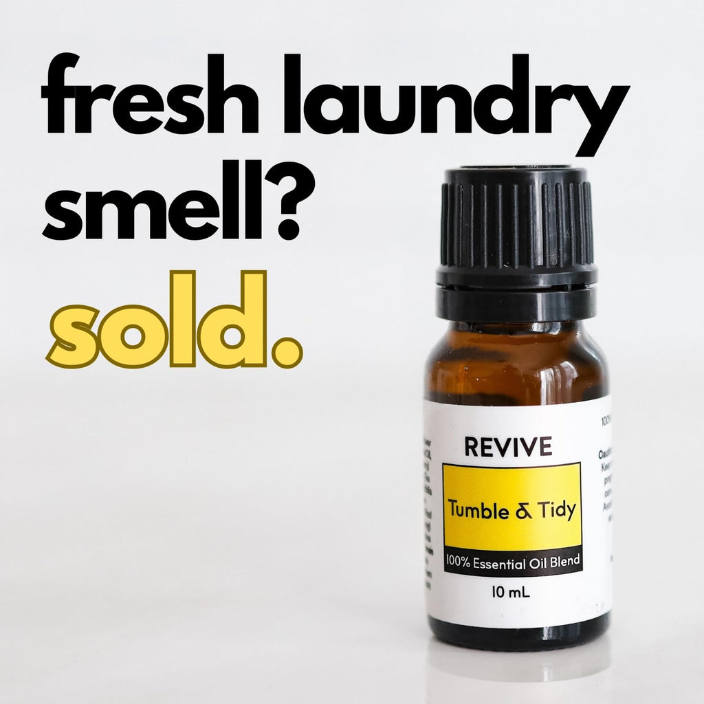 Tumble & Tidy Essential Oil Blend by Revive Essential Oils – 100% Pure Therapeutic Grade for Diffuser, Humidifier, Massage, Aromatherapy, Skin & Hair Care