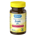 Rexall Ferrous Sulfate Iron 28 mg - 60 Tablets | Iron Supplement