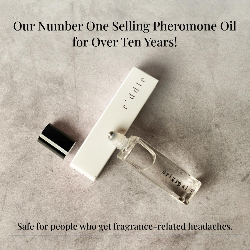 Riddle Original Roll-On Pheromone Perfume Made in USA | Cruelty-Free