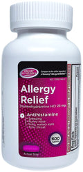 RIGHT REMEDIES Allergy Relief Diphenhydramine HCl 25 mg, 600 Count — Compared to Ultratabs