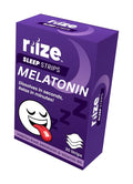 Riize Sleep Strips – Fast Acting Melatonin Sleep Aid, 30 Count (Vegan)
