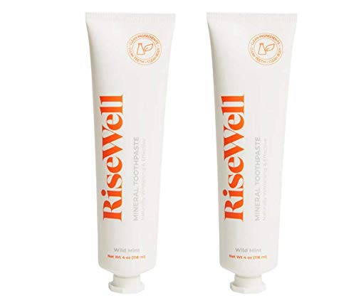 RiseWell Japanese Style Toothpaste, Natural – Fluoride-Free, Hydroxyapatite